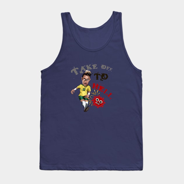 The best Brazilian player Tank Top by focusLBdesigns